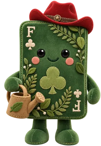 Fern in a red cowboy hat